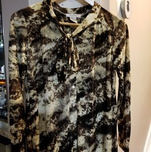 Stretchy top blouse Small